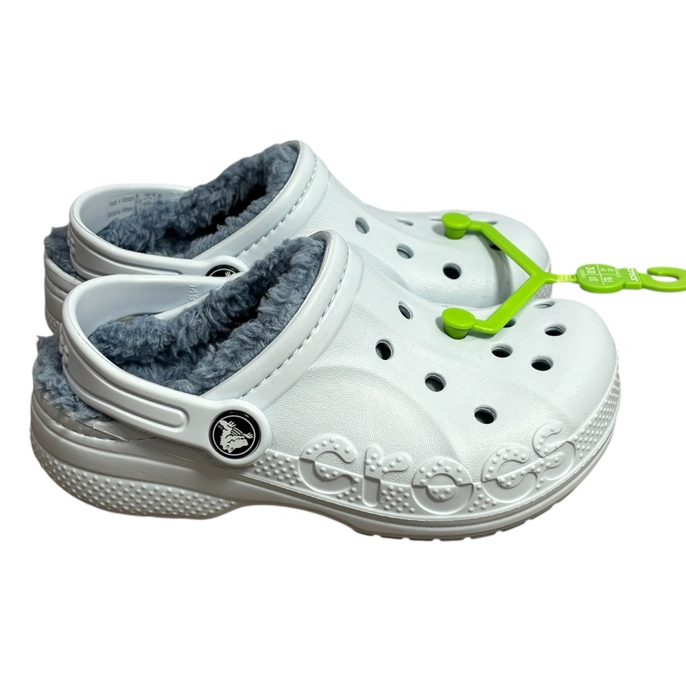 Crocs Kids Baya Lined Clog - size‎ 12 NEW